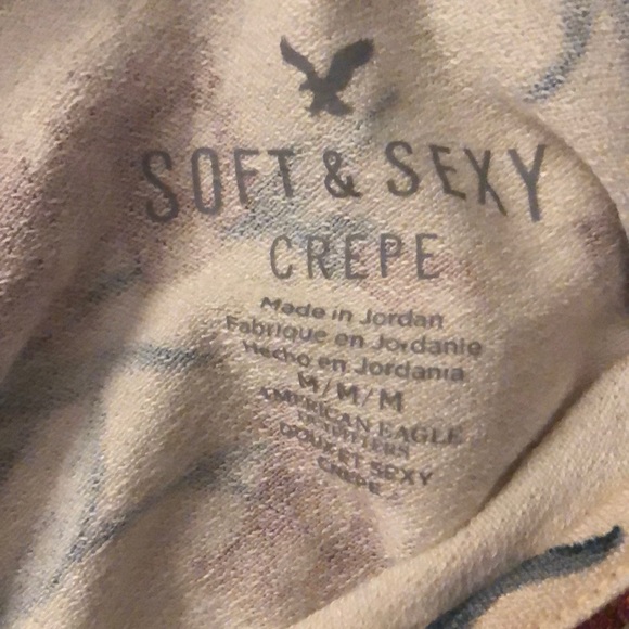 American Eagle Soft and Sexy Cold Shoulder Blouse - Picture 4 of 5